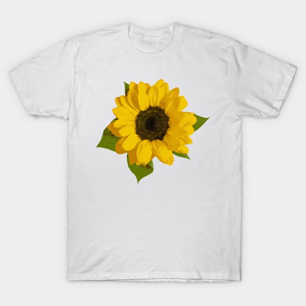 Sunflower T-Shirt by broadwaygurl18